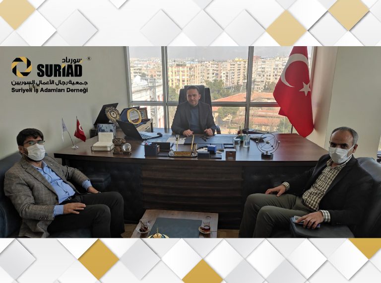 زيارة نقيب المعلمين لمكتب سورياد – شانلي اورفا