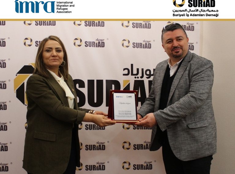 زيارة سيادة النائب في البرلمان التركي الدكتورة / سارة أيدن لمقر سورياد