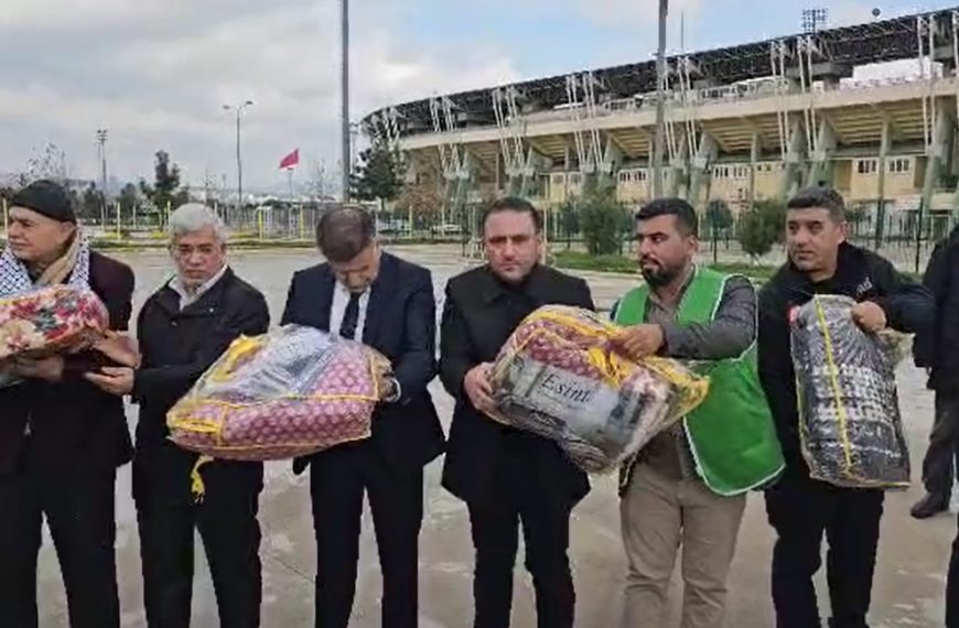جمعية رجال الأعمال السوريين (سورياد) ترسل 8 شاحنات مساعدات إلى سوريا